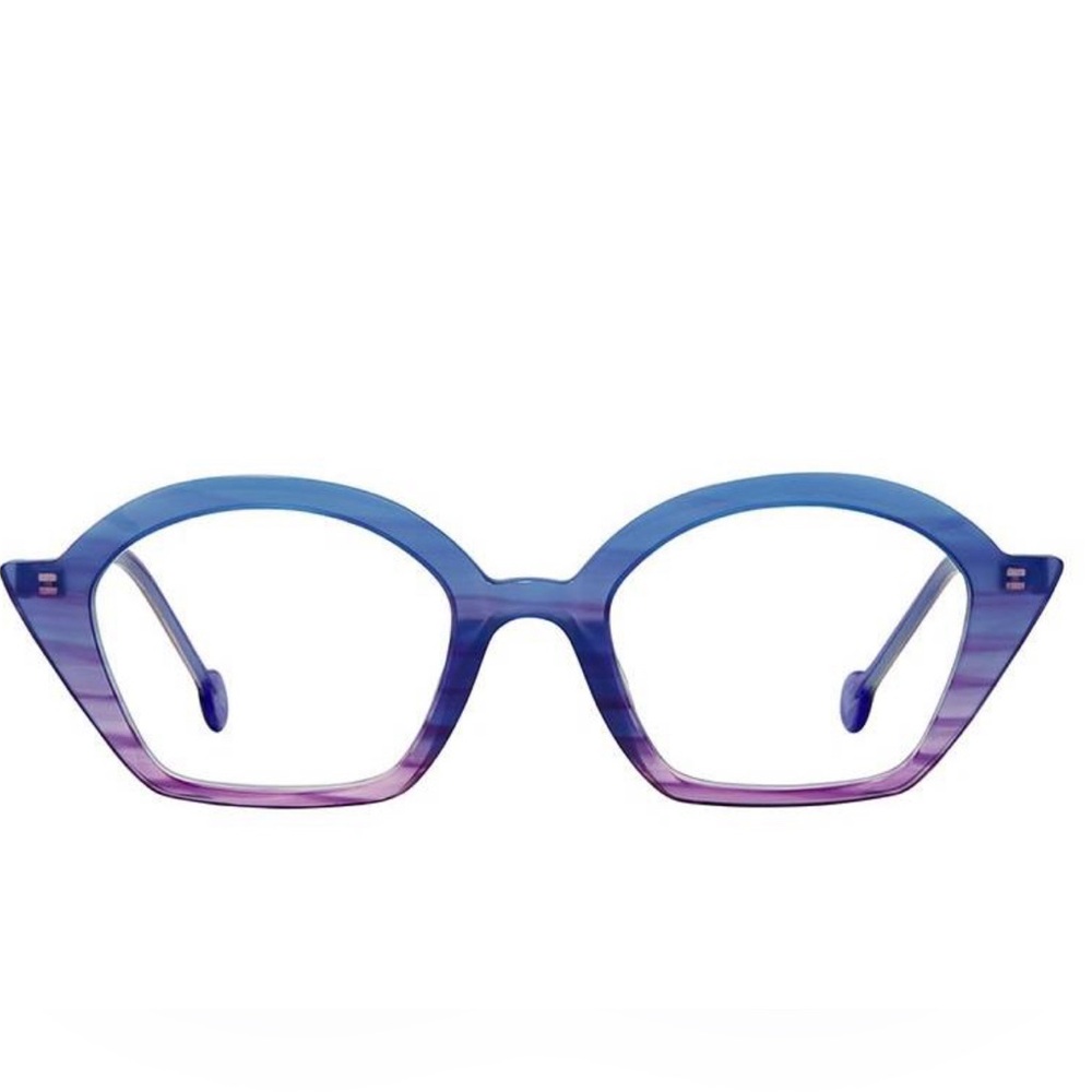 L.A. EYEWORKS Jupiter Eyeglasses Frame With Original Case/Cloth SIZE:  51-21-137